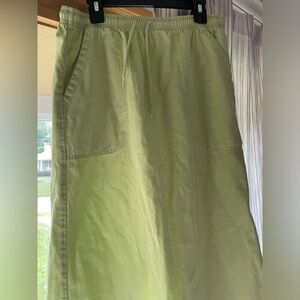 Green Women's Skirt